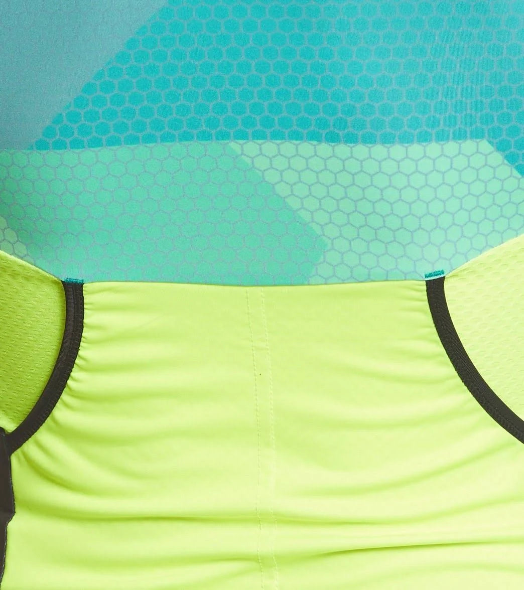 Blue/Yellow Fluo Men&s Top J2276