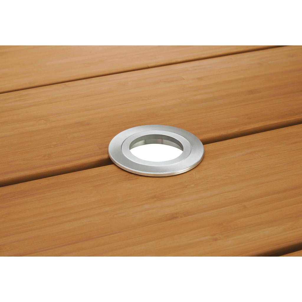Orange Recycled HDPE Parsons Patio Table M402941