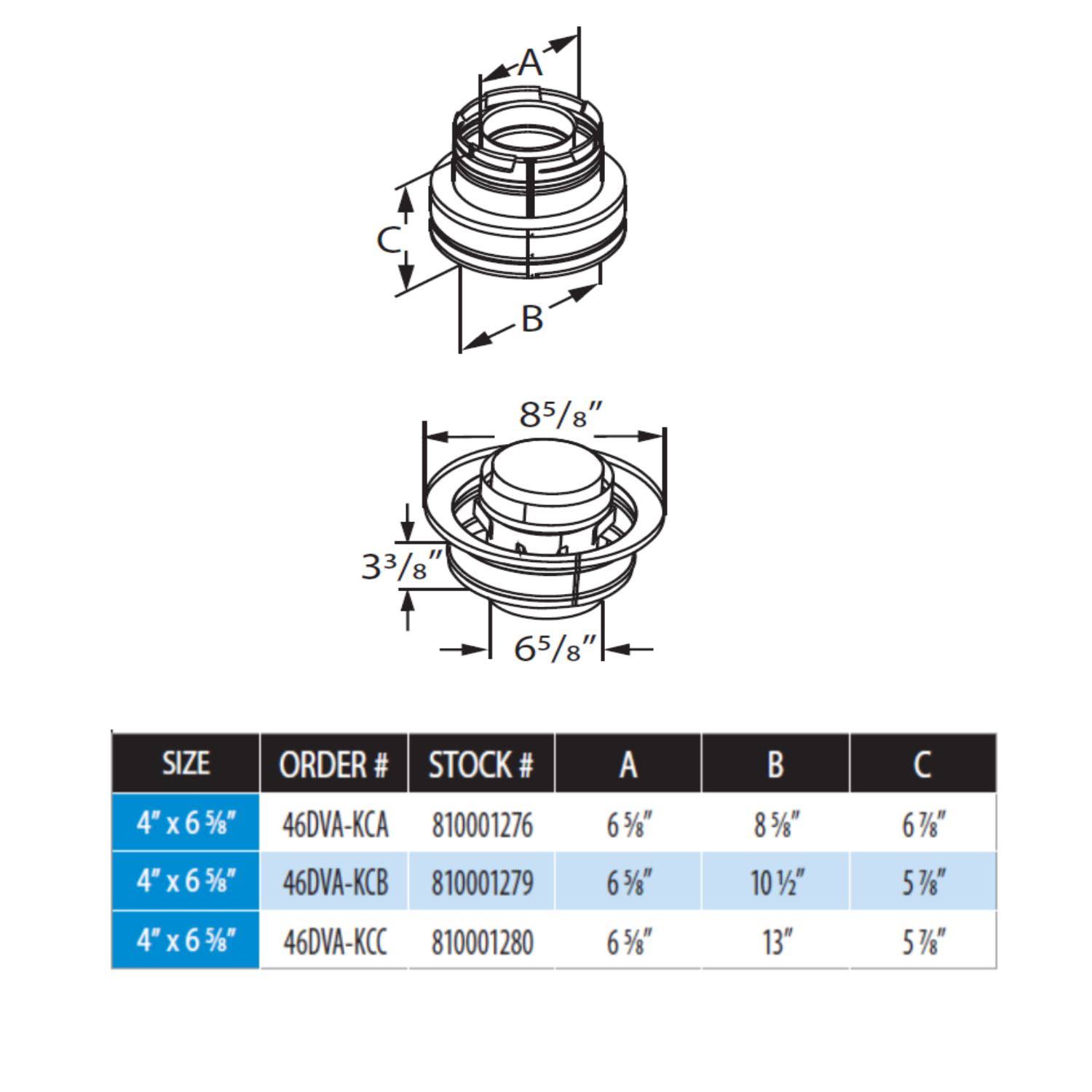 Chimney Conversion Kit I426842