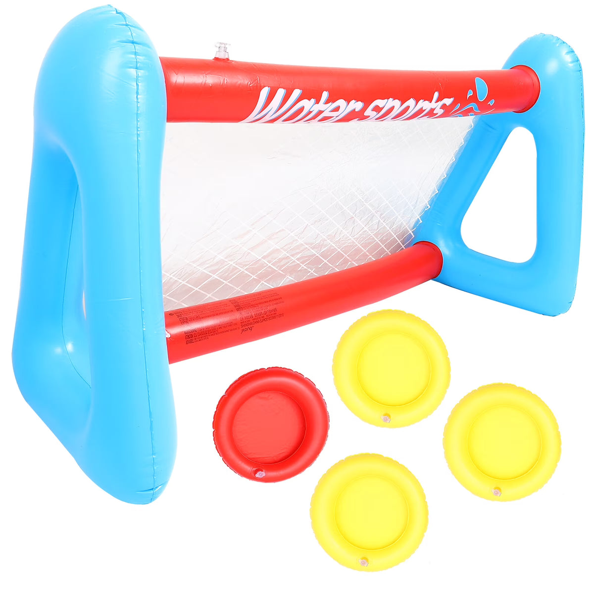 Inflatable Pool Volleyball Game Set with Volleyballs K9375