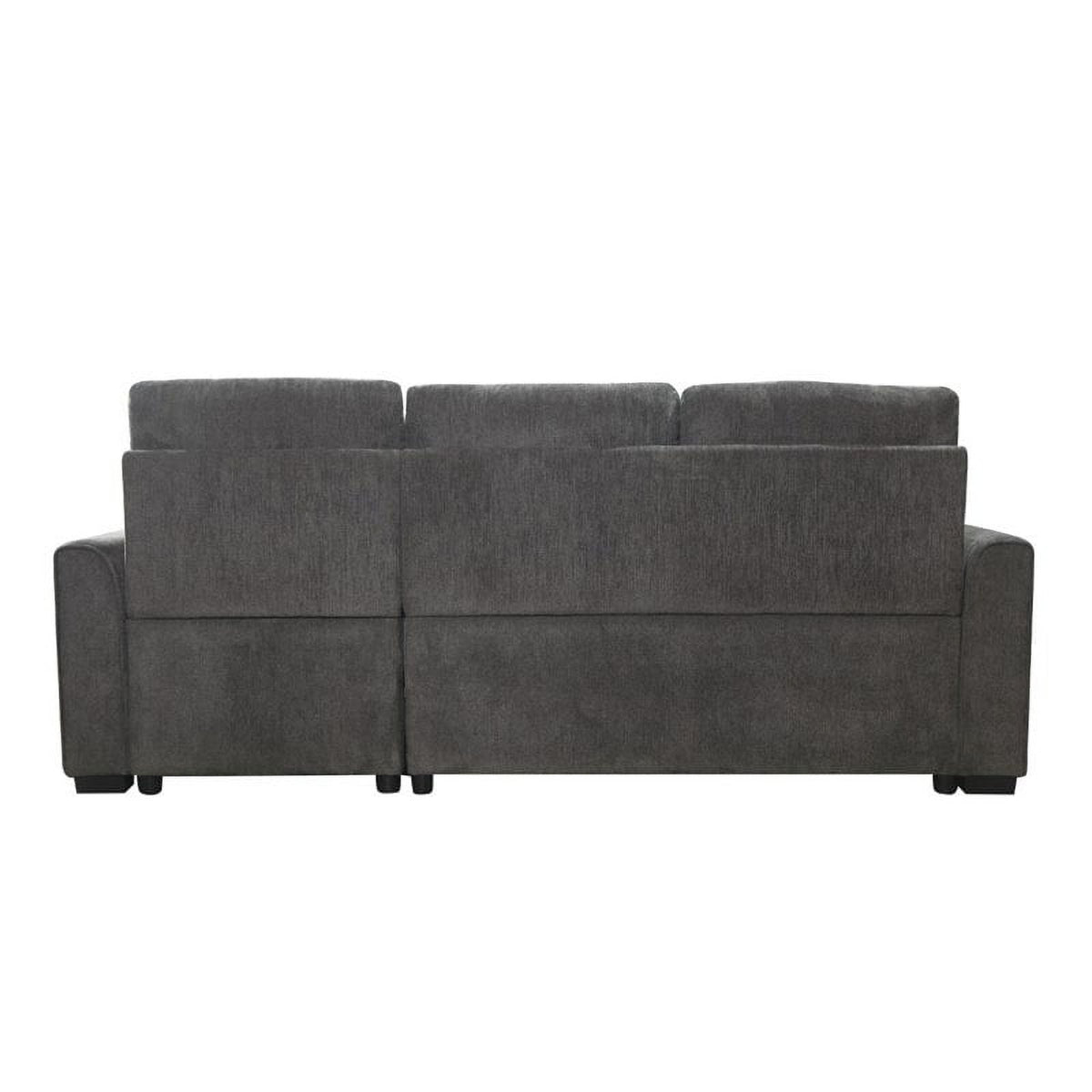 Dark Gray Reversible Sectional P75152