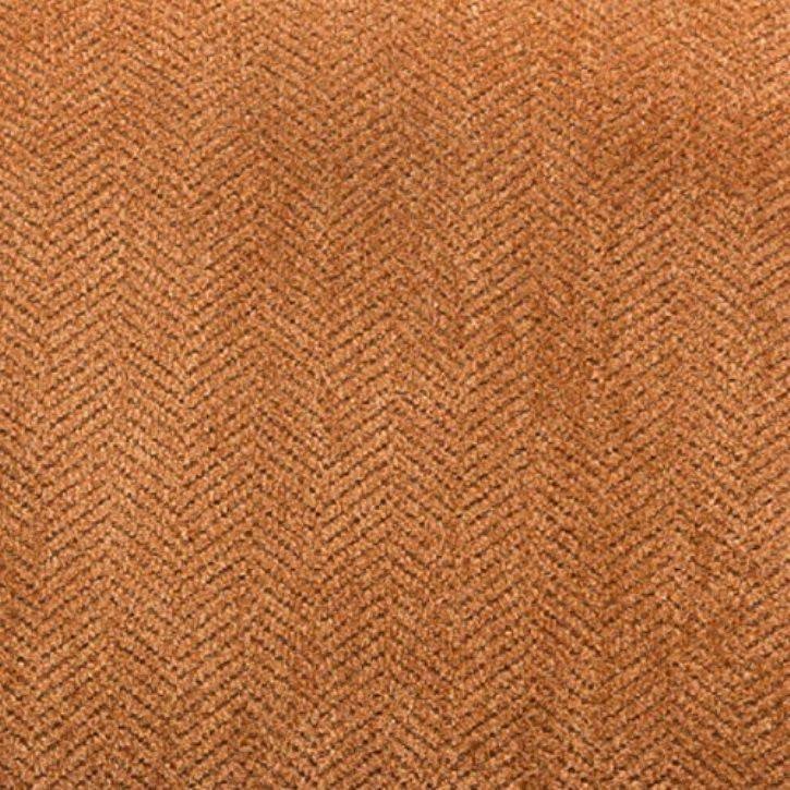 Orange Chenille Armless Accent Chair X491