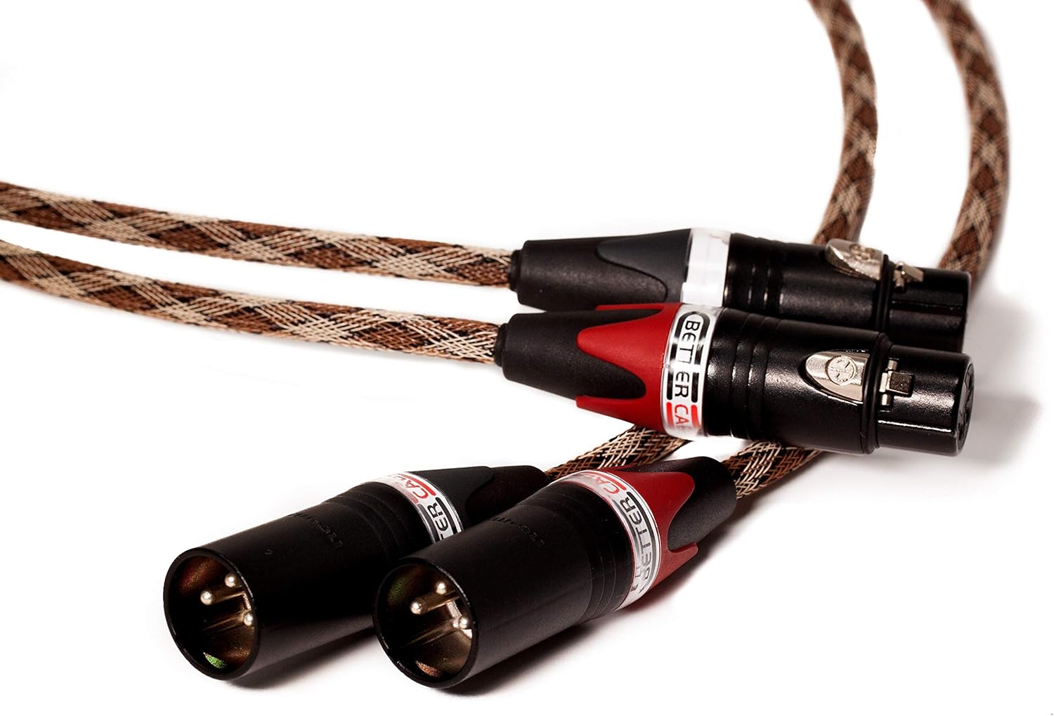 Silver Serpent II Balanced XLR Audio Cable - 2 Meter Stereo Pair E313761