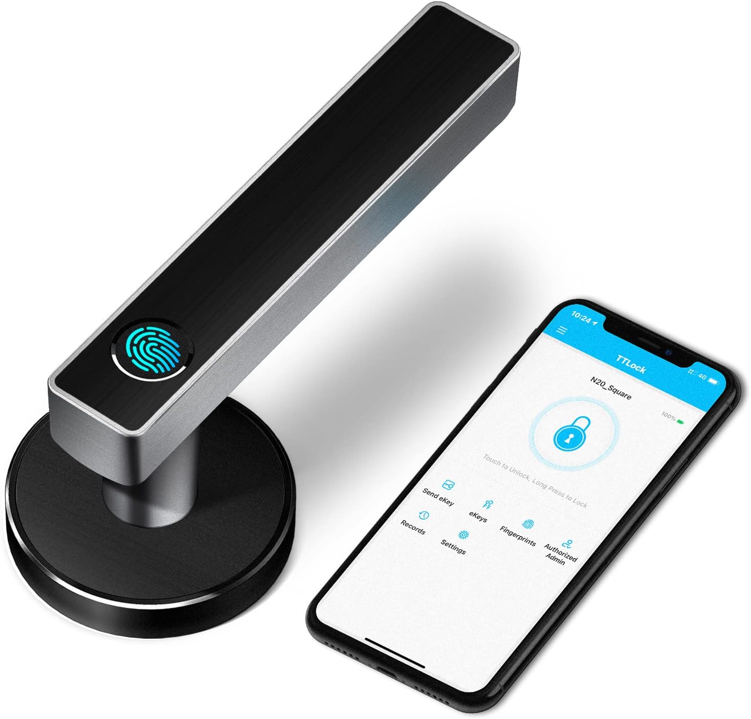 Silver 2nd Gen Smart Door Lock O39433