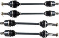 Front and Rear Left Right Drive Shaft Axle Kit Rebuild Kit for Kawasaki Teryx 750 V882