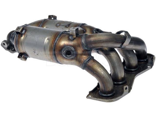 Catalytic Converter with Integrated Exhaust Manifold J829