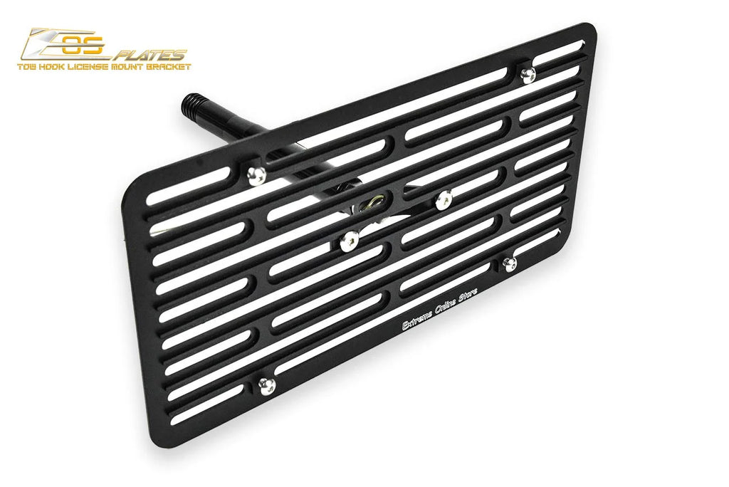 Replacement Front Bumper Tow Hook License Plate Relocator Mount Bracket V5033