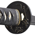 Red 1045 Carbon Steel Samurai Katana Sword C987