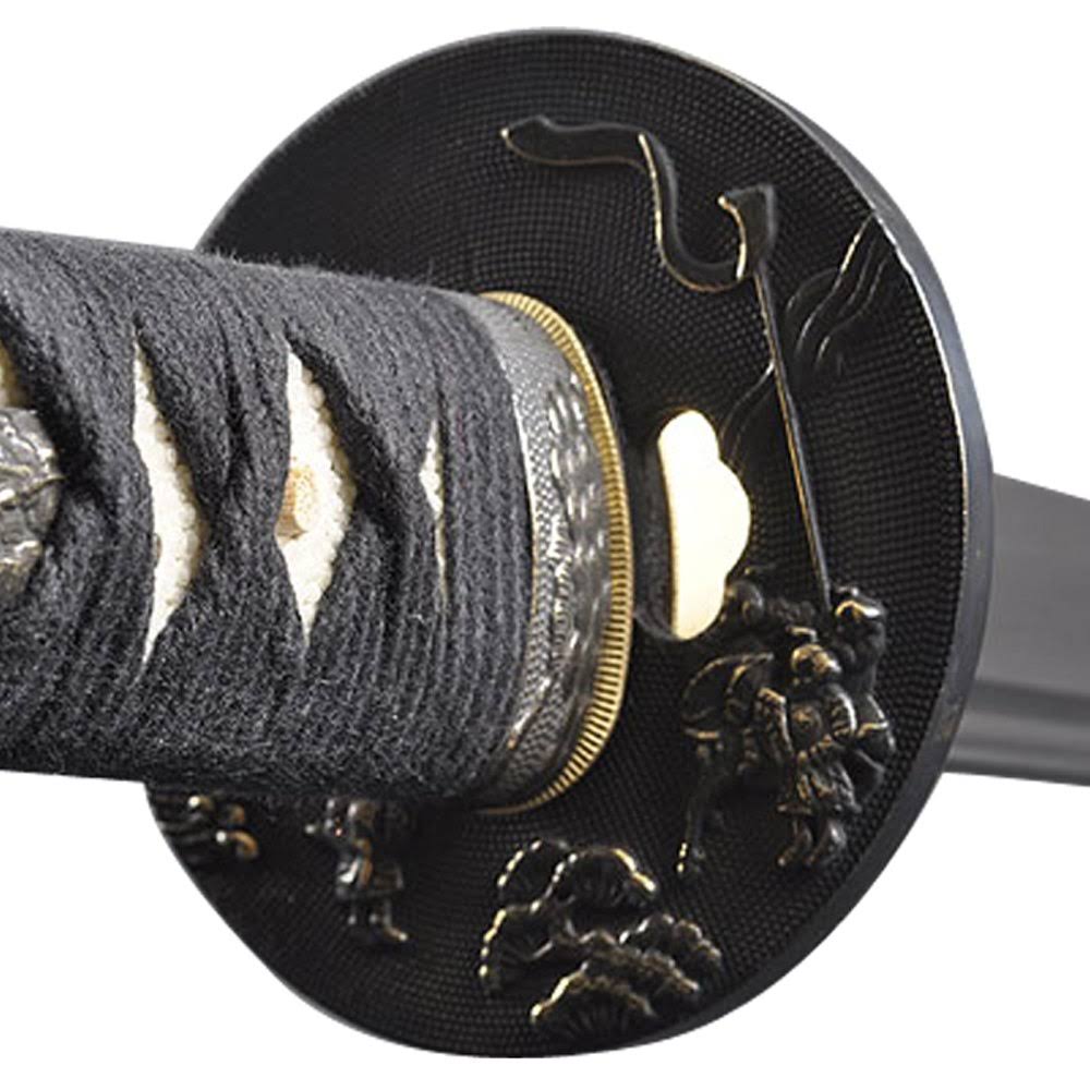 Red 1045 Carbon Steel Samurai Katana Sword C987