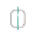 Satin Chrome 6 inch Tubular Shower Door Pull Handles F843767