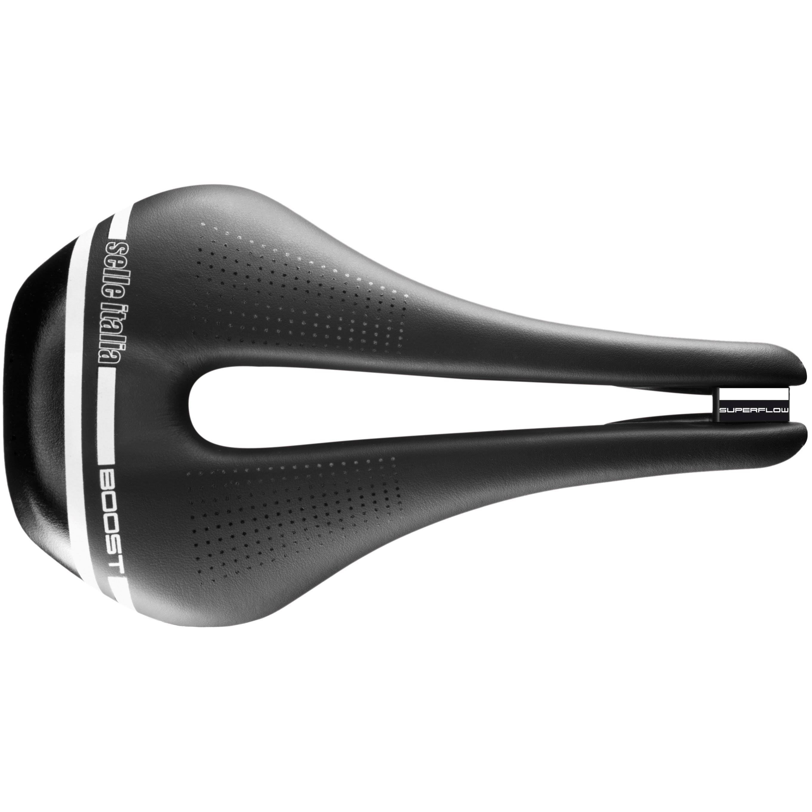 White Superflow Saddle B144