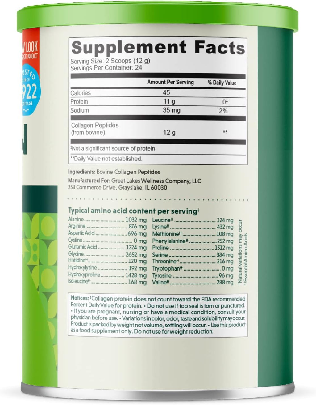 10 oz. Collagen Hydrolysate 3 Pack S359876