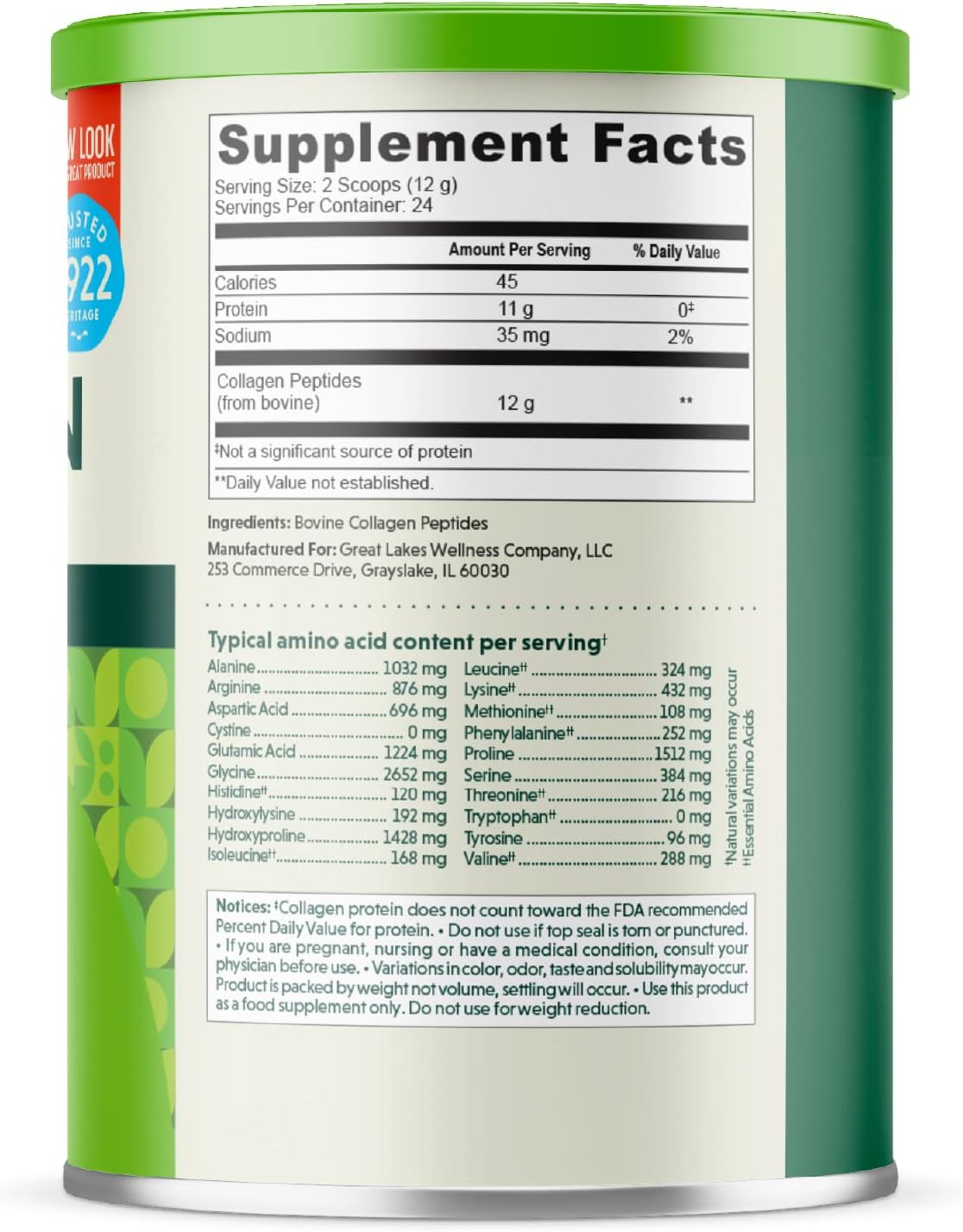 10 oz. Collagen Hydrolysate 3 Pack S359876