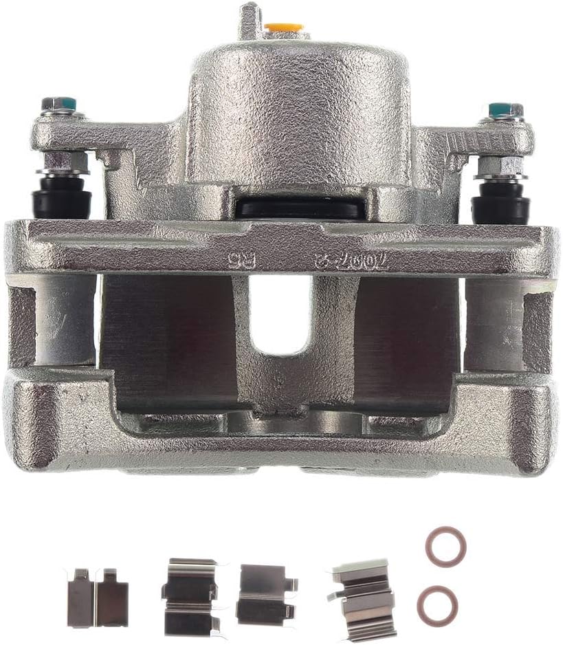 Disc Brake Caliper Assembly with Bracket Front Left Driver Side Pack of 2 A917685