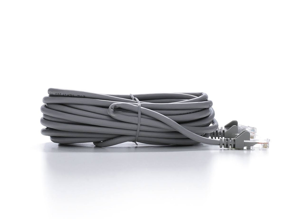Snagless Patch Cable RJ45 Connectors 25 ft. Gray W695264
