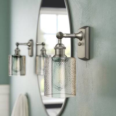 Brushed Satin Nickel Armed Sconce F476603
