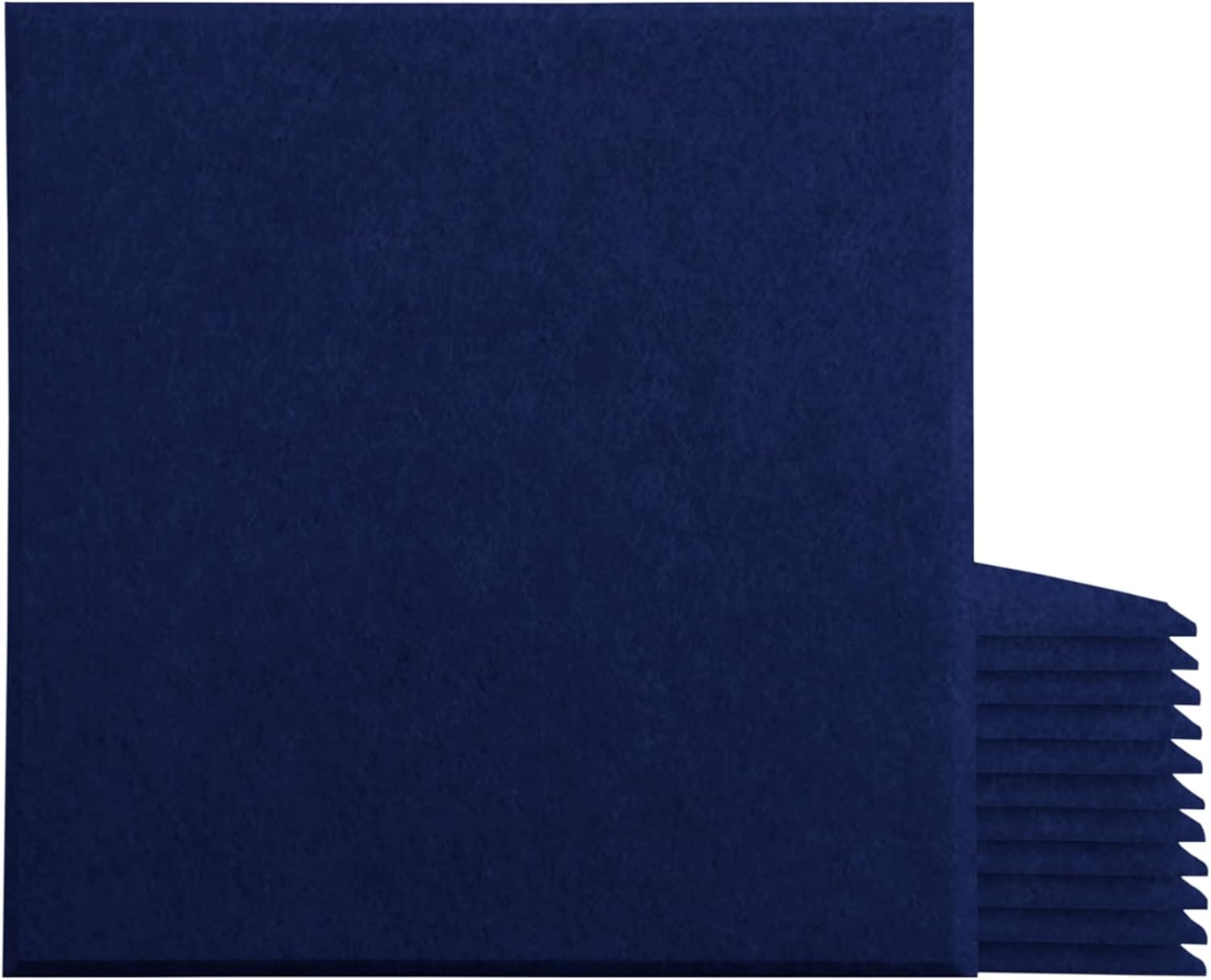 12 Pack Acoustic Panels, 12 X 12 X 0.4 Inch Brown Sound Absorbing Panel I371