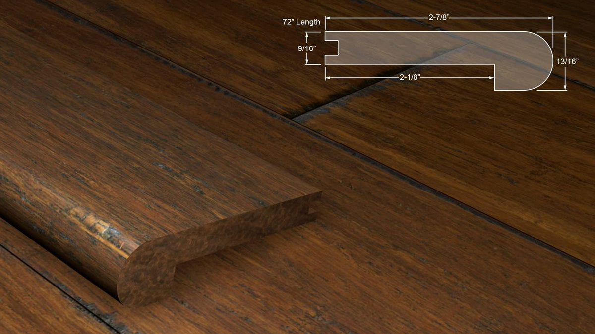 Antique Java Stair Nosing in Brown O4638