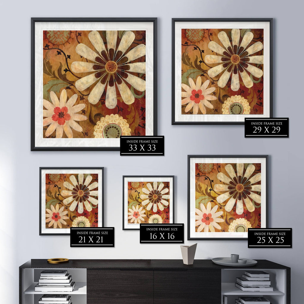 Framed Giclee Print Q693