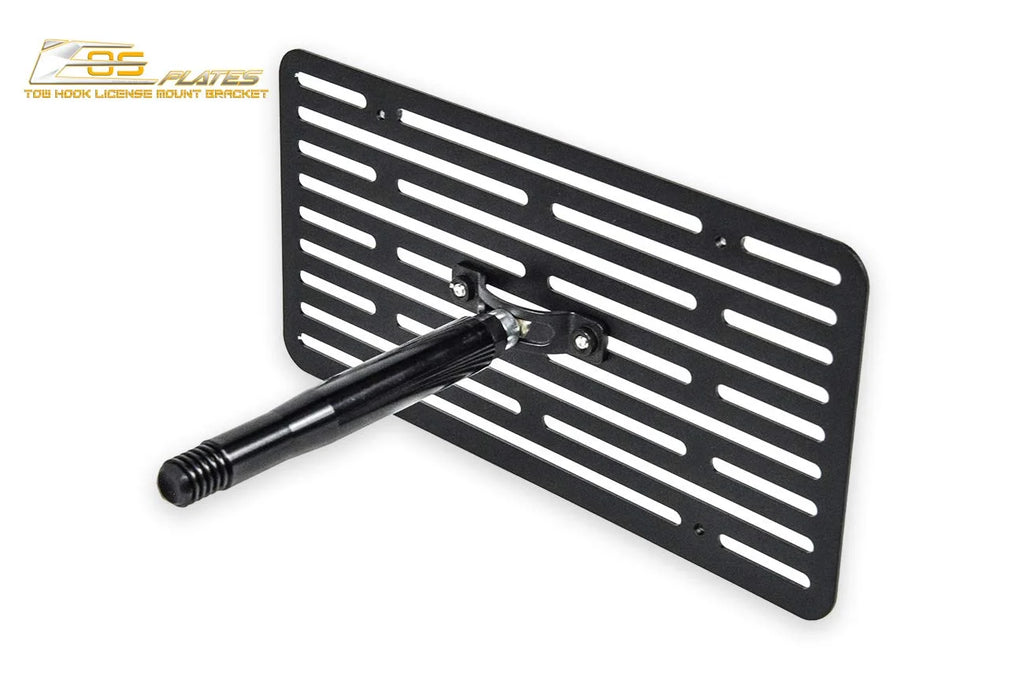 Replacement Front Bumper Tow Hook License Plate Relocator Mount Bracket V5033