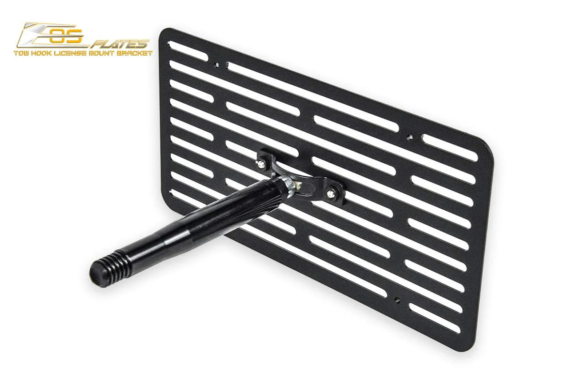 Replacement Front Bumper Tow Hook License Plate Relocator Mount Bracket V5033