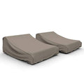 Double Black Ivory Patio Chaise Cover (2 Pack) J57467
