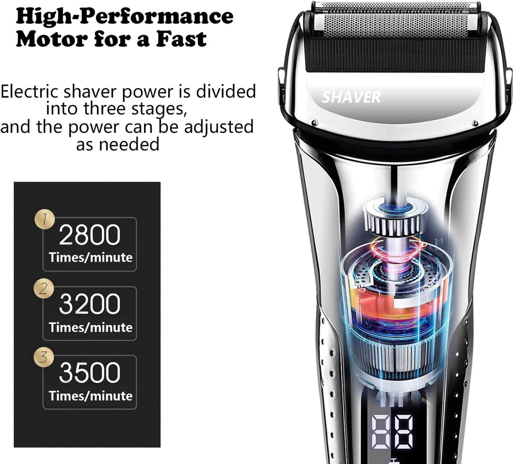 Silver Electric Foil Shaver, Pack of 2 O5515