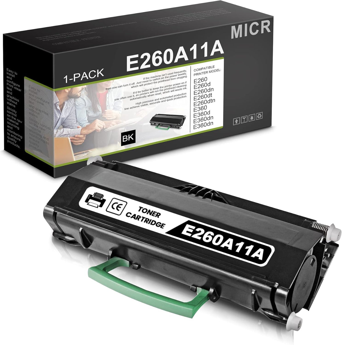 Black MICR Toner Cartridge 1-Pack M719086