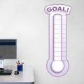 Removable Dry Erase Vinyl Wall Decal in Purple H846
